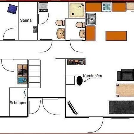 Grosses Holzferienhaus Slappe-av Mit Sauna * Vradal