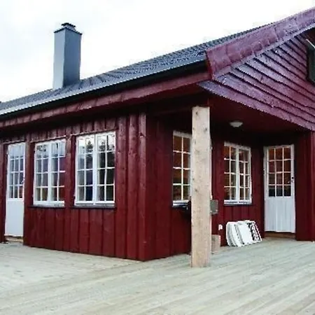 Grosses Holzferienhaus Slappe-av Mit Sauna Nyaraló